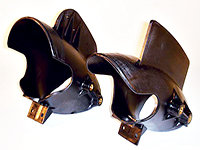 Set of black ball chutes