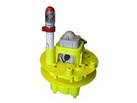 Finished yellow marine flotation device